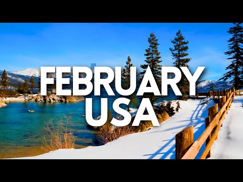 Best Places To Visit in USA in February 2024 - Travel Video