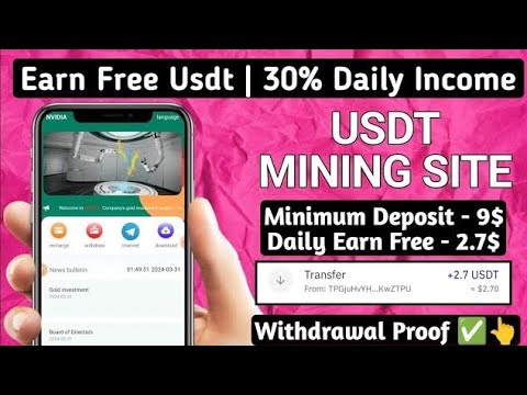 Share [New Opportunity]: 👍How to invest in USDT and get a return on investment in 5 days😍