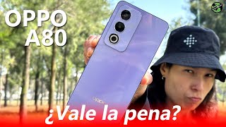 Experiencia de USO OPPO A80 Review Español