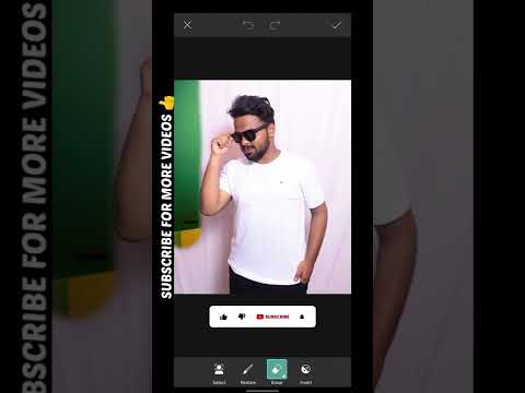 30 sec me background change photo editing in PicsArt #editingshorts #editingtutorial #photoediting