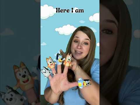 Bluey Finger Family FUN! #kidssongs #kidslearning