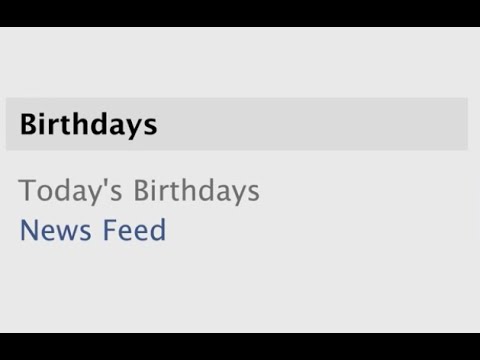 Happy 10th Birthday, News Feed