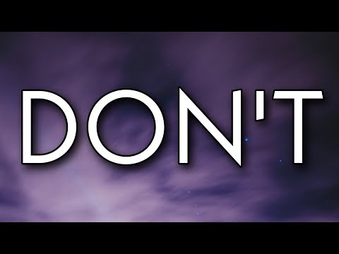 Bryson Tiller - Don't (Lyrics)