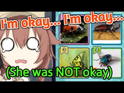 Korone, Who has an Extreme Insect Phobia, Forces Herself to Look at Insects for 1 Hour [Hololive]