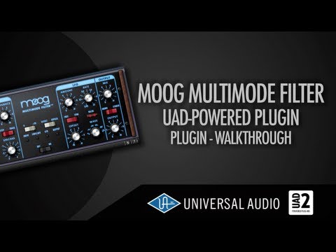 UAD - Moog Filter explained (Complete walkthrough)