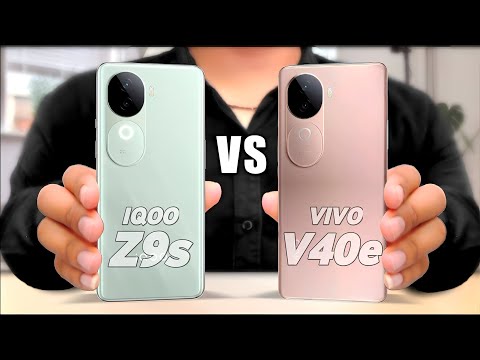 iqoo Z9s 5G Vs Vivo V40e 5G || Full Comparison and Review ⚡