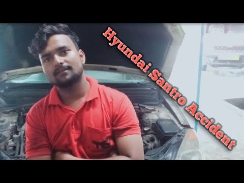 Santro Accident maithon dam||hyundai santro||accident car||#tanweergarage700