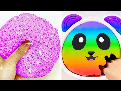 Oddly Satisfying Slime ASMR No Music Videos | Relaxing Slime 3307