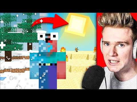 TEMPERATURA sie PODNOSI *PRANK* na WIDZU XDD | Minecraft Extreme