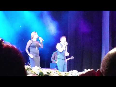 Amber & Gianluca Bezzina - Last Christmas (Concerto Di Natale Con Suor Cristina 20-12-2015)