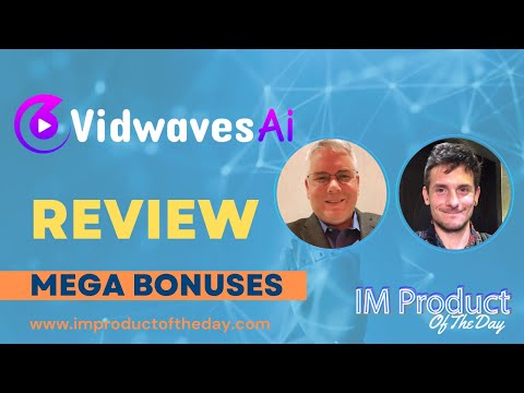 Vid Waves AI Review + Award-Winning Bonuses To Make It Work FASTER (Worth $997)!