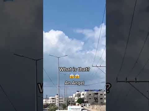 Look at the clouds it’s 😱😱really Angel #shorts #shortvideo #subscribe #viral #tiktok