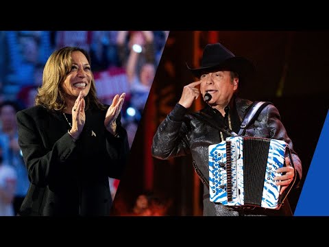 Kamala Harris rallies in Phoenix ft. a concert by Los Tigres del Norte