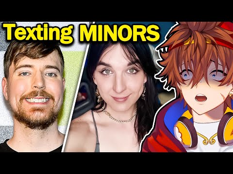 Mr Beast Group Member CAUGHT Texting MINORS!