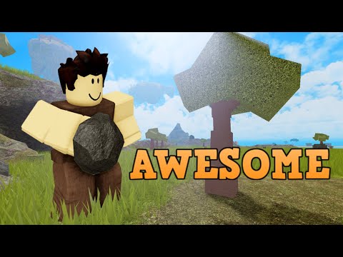 ⛏️ This NEW SURVIVAL GAME is actually FUN in SURVIVAL ODYSSEY roblox!