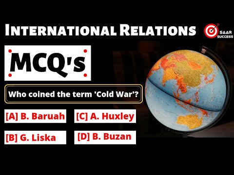 International Relations | I R MCQ,'s | JNUEE | DUEE | UGC NET | PGT and SET [Hindi]