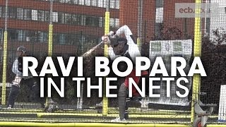 In the Nets: Ravi Bopara at Emirates Old Trafford