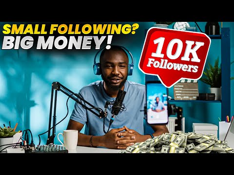 How to Make Money with a Small Following!