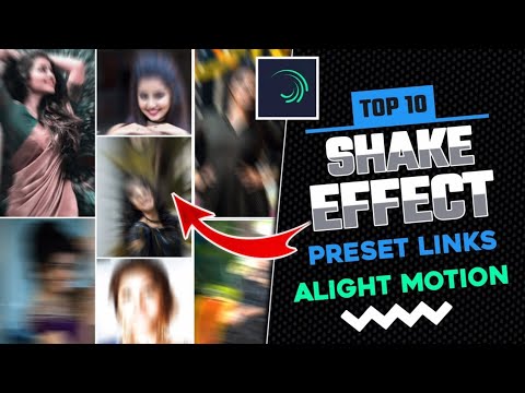 alight motion shake effect preset Xml | vfx shake effect