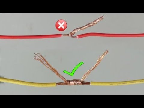 How to Twist Electric Wire Together | Properly Joint Electrical Wire | Tips & Tricks