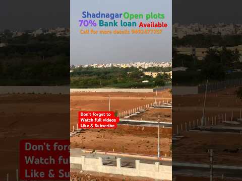 Shadnagar best villa open plots mega gated community #shadnagarplots #hyderabad #property #trending