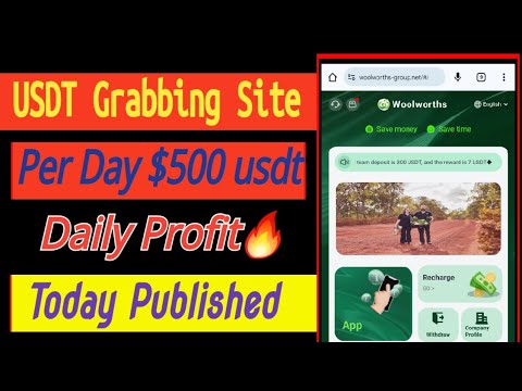 Earn Per Click $200 Usdt free, Best Usdt earning Site, Latest Usdt shopping mall income site