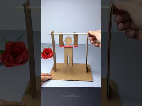 cardboard se robot kaise banate hain how to make toy with cardboard easy The Craft ideas #shorts