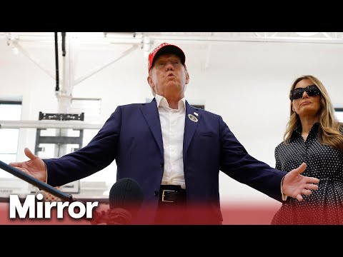 Donald Trump casts his vote for president in Florida