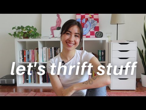 YEAR OF THRIFTING SECOND HAND THINGS | Sustainable Living, Minimalism