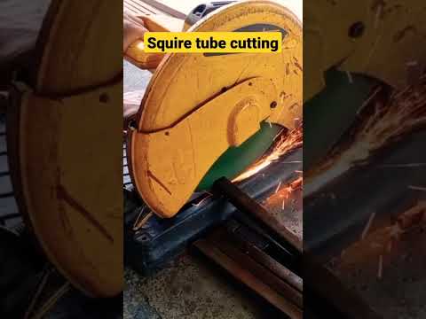 1"square tube||cutting welding||dekhen kaise hota hai