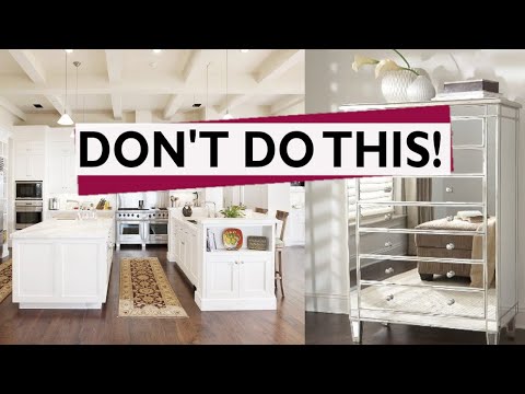 Design Trends to AVOID!!