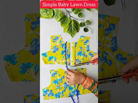 Lawn Baby Frock #shorts #youtubeshorts #sewing #diy #frock