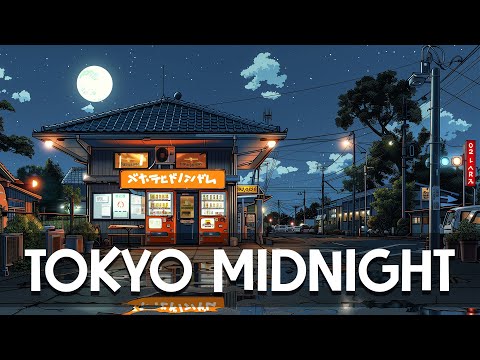 80's Lofi City🔥Tokyo Midnight 🌃 Lo fi Beats To Sleep, Relax  [lofi hiphop mix]