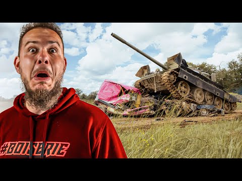 Tu perds la course, je t'écrase avec le Tank ! (carnage)