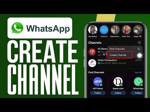 How To Create A WhatsApp Channel In 2024: New Feature?