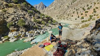 Nomadic Life: Baking Bread by Fatima and Bathing Ali and Omid in a Stone Bath