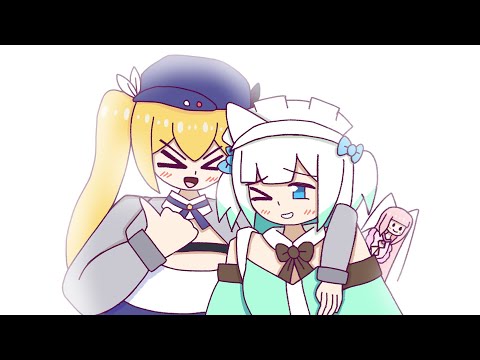 【Meme】Dokibird and Maid Mint Reunion 【Dokibird | Maid Mint | Matara Kan | VTuber Animation】