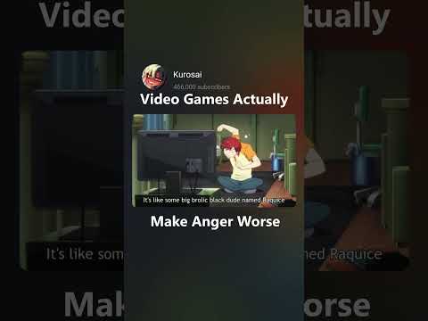 video games actually make anger worse