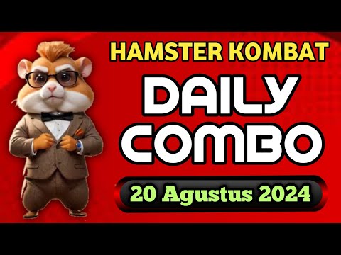 Hamster Kombat  Daily Combo 20 Agustus 2024 || Hamster Kombat Daily Combo 5M Coin Today