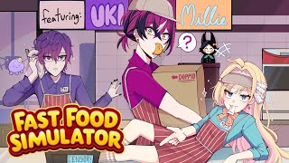 【FAST FOOD SIMULATOR】Cute girls doing fast food jobs ☆⭒NIJISANJI EN ✧ Millie Parfait ☆⭒