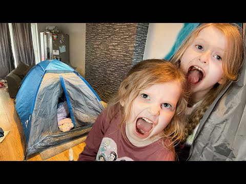 Living Room Campout GONE WRONG!