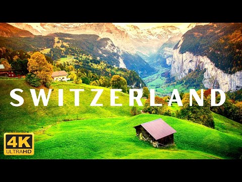 Amazing Switzerland Scenic View 4k UHD HDR With Calming Music