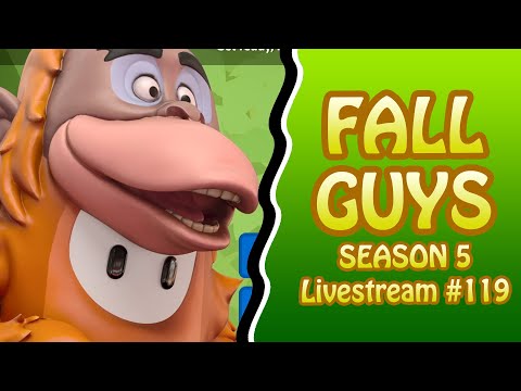 KING LOUIE'S CHALLENGE | Fall Guys Season 5 Live Stream #119