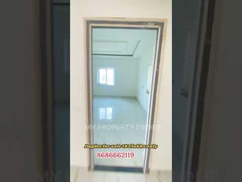 Duplex house for sale 85 lakhs only ||