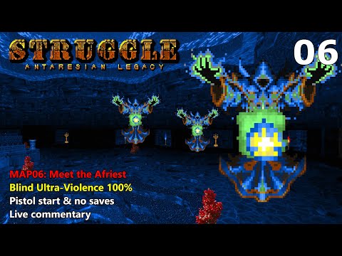 Doom II: Struggle - Antaresian Legacy - MAP06: Meet the Afriest - Blind Ultra-Violence 100%