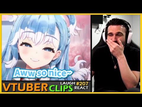 REACT and LAUGH to VTUBER clips YOU send #207 ( Wholesome Edition )