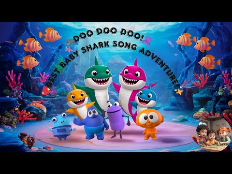 ✨🦈Doo Doo Doo! 🐙😉Best Baby Shark Song Adventure!💯💫#kidsongs #babyshark #fyp #viral