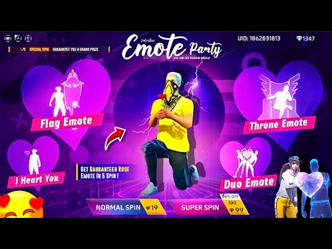 নতুন ইমোট পার্টি ইভেন্ট আসছে😍| Emote Royale Event Free Fire | Free Fire New Event | FF New Event