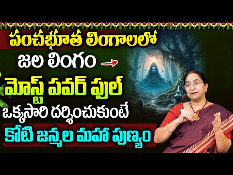 Ramaa Raavi - జల లింగం జంబుకేశ్వరలో ఆశ్చర్యకర అద్భుతాలు | Secrets of Jala Lingam In Telugu