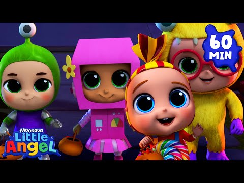 Halloween Song | Fun with Baby John! | Little Angel Nursery Rhymes & Kids Songs